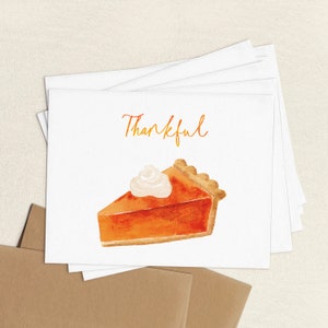 Fall Note Card Set, Watercolor Autumn Greeting Cards, A2 Folded Blank ...