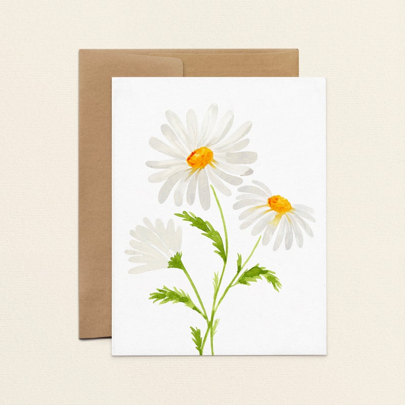 Flower Greeting Cards, Handmade Card Set, Floral Blank Note Cards With ...