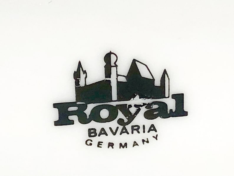 Royal Bavaria vintage jewellery box made in Germany 20th century