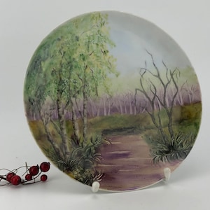 Hand painted plate from Germany