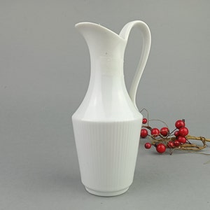 Small white porcelain vase