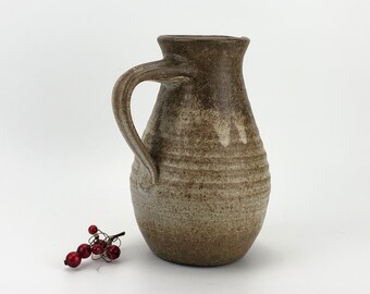Brown vintage pitcher from Europe