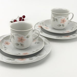 Winterling vintage porcelain set of two tea cups. Made in Germany