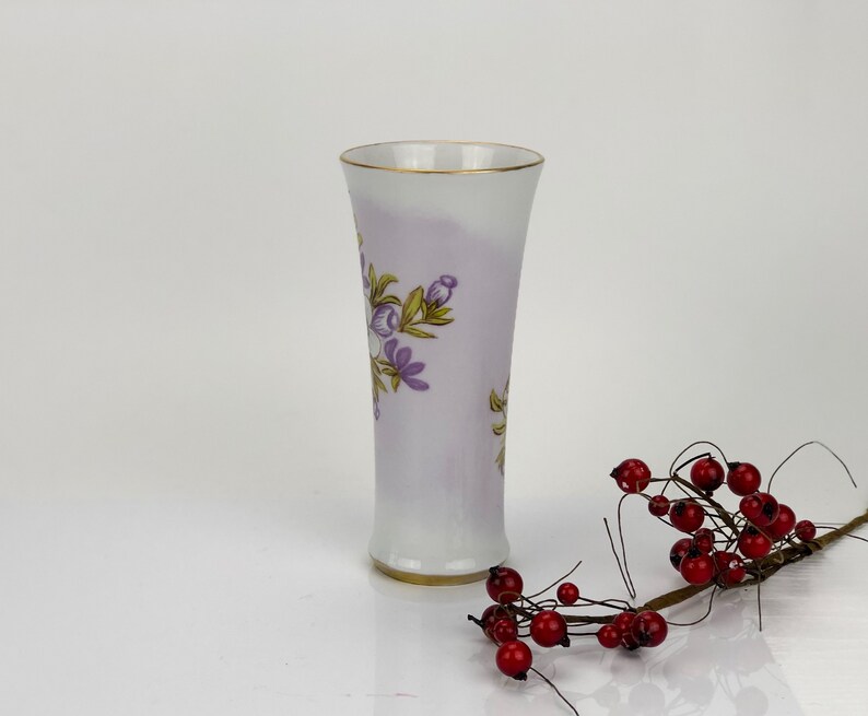 Kaiser Hand Painted Vase Made in Germany Old Vintage Items Etsy