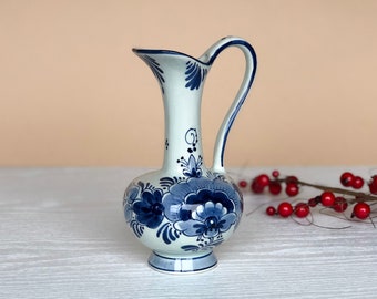 Original deifts Handgemalt 147 Pitcher made from Holland , vintage vases Porcelain in the 20th century