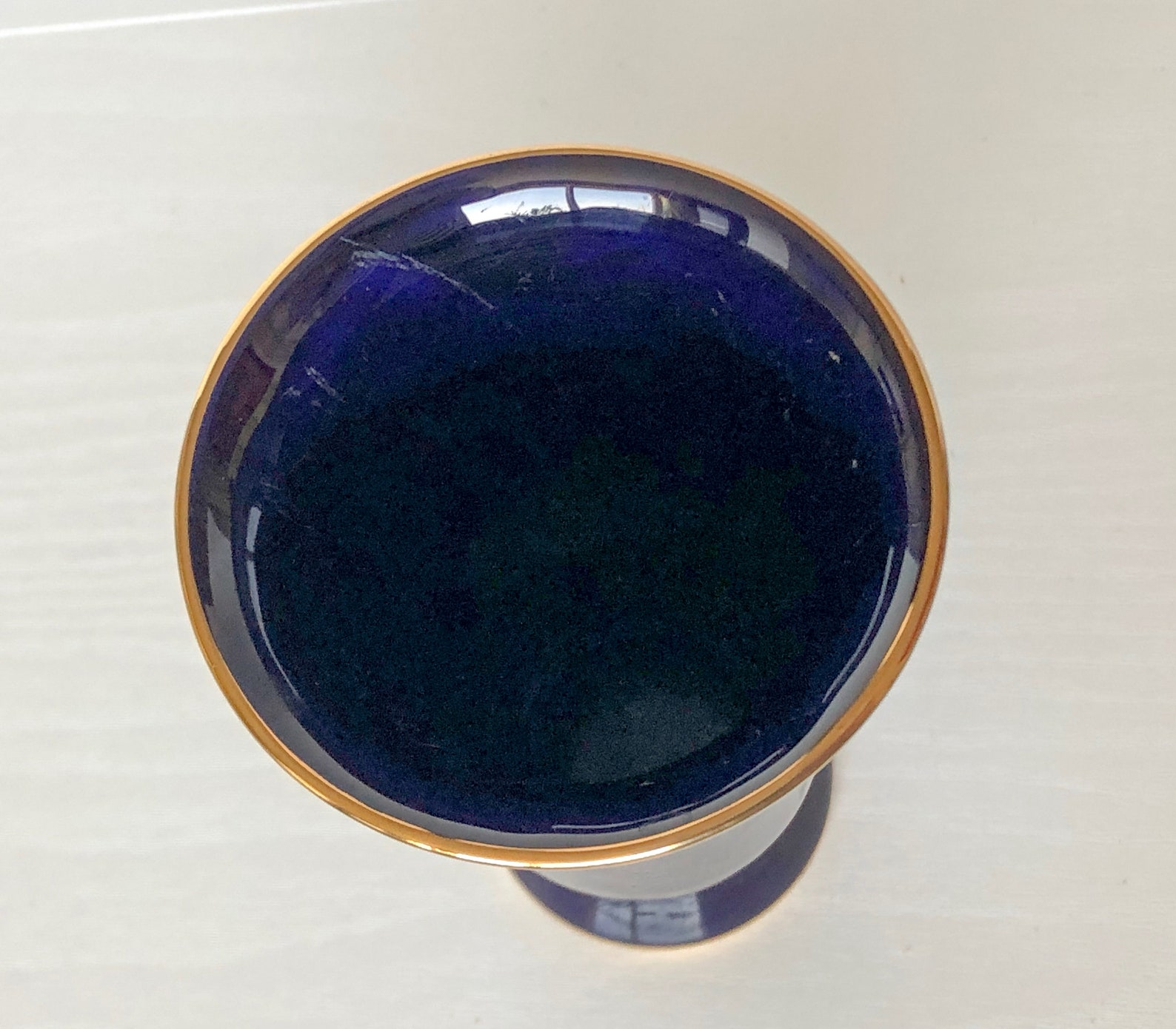 Made in Germany Vase Vintage Antique Item Cobalt Blue Home Etsy