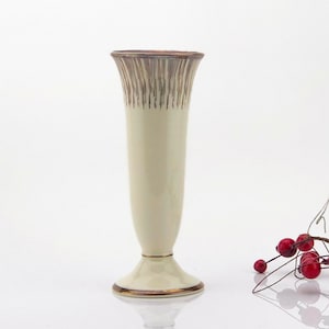 Vintage porcelain vase for flowers made in Germany.