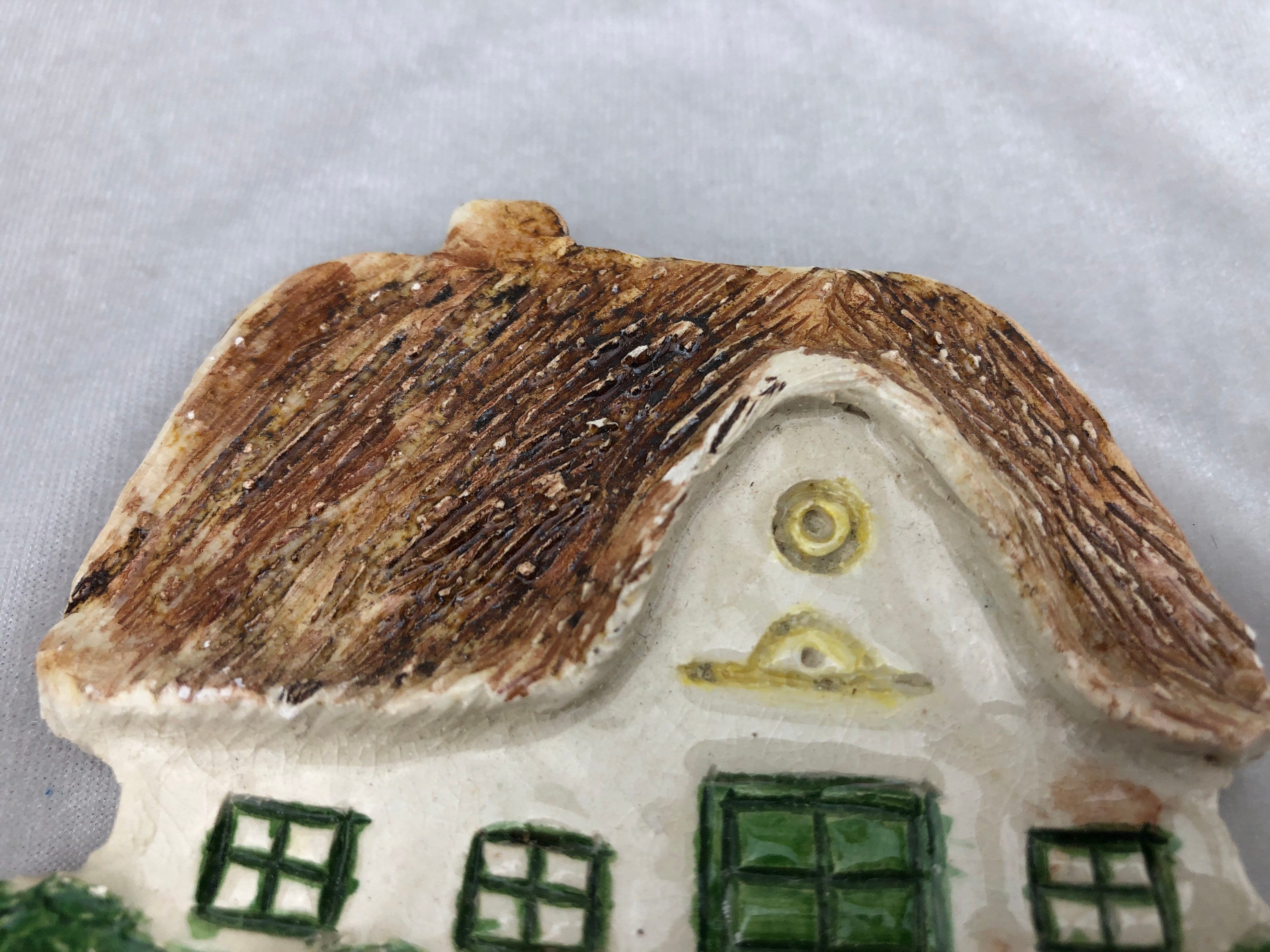 Ceramic house wall decoration Etsy