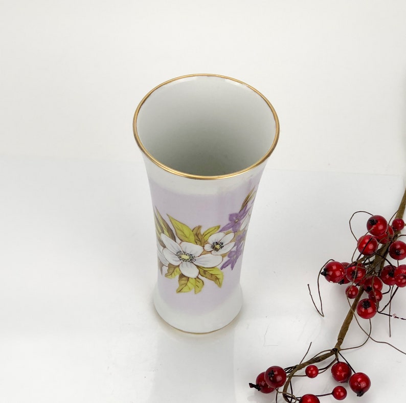 Kaiser Hand Painted Vase Made in Germany Old Vintage Items Etsy