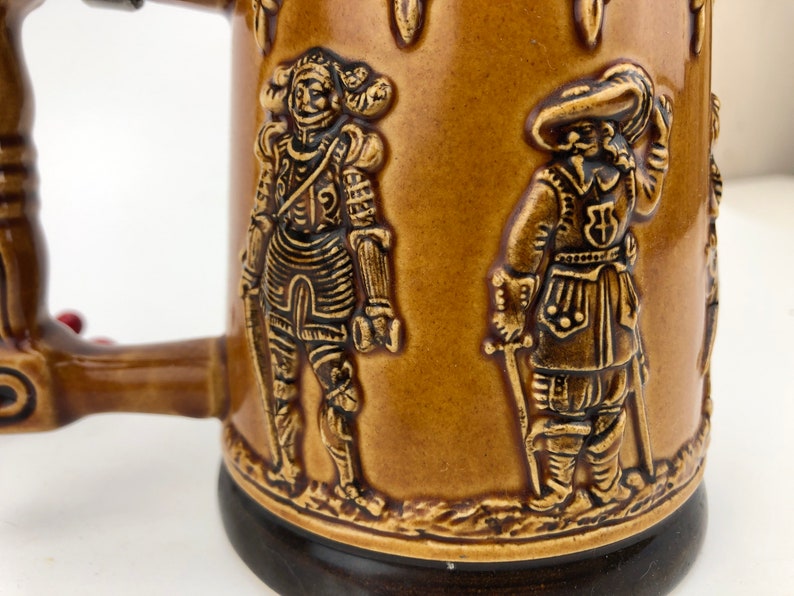 BSF Vintage Beer Mug With a Lid Etsy