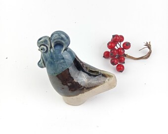 Kermansavi oy ceramic ocarina whistle chicken rooster flute made in Finland