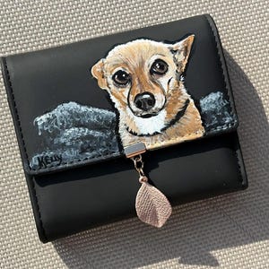 Pet portrait wallets