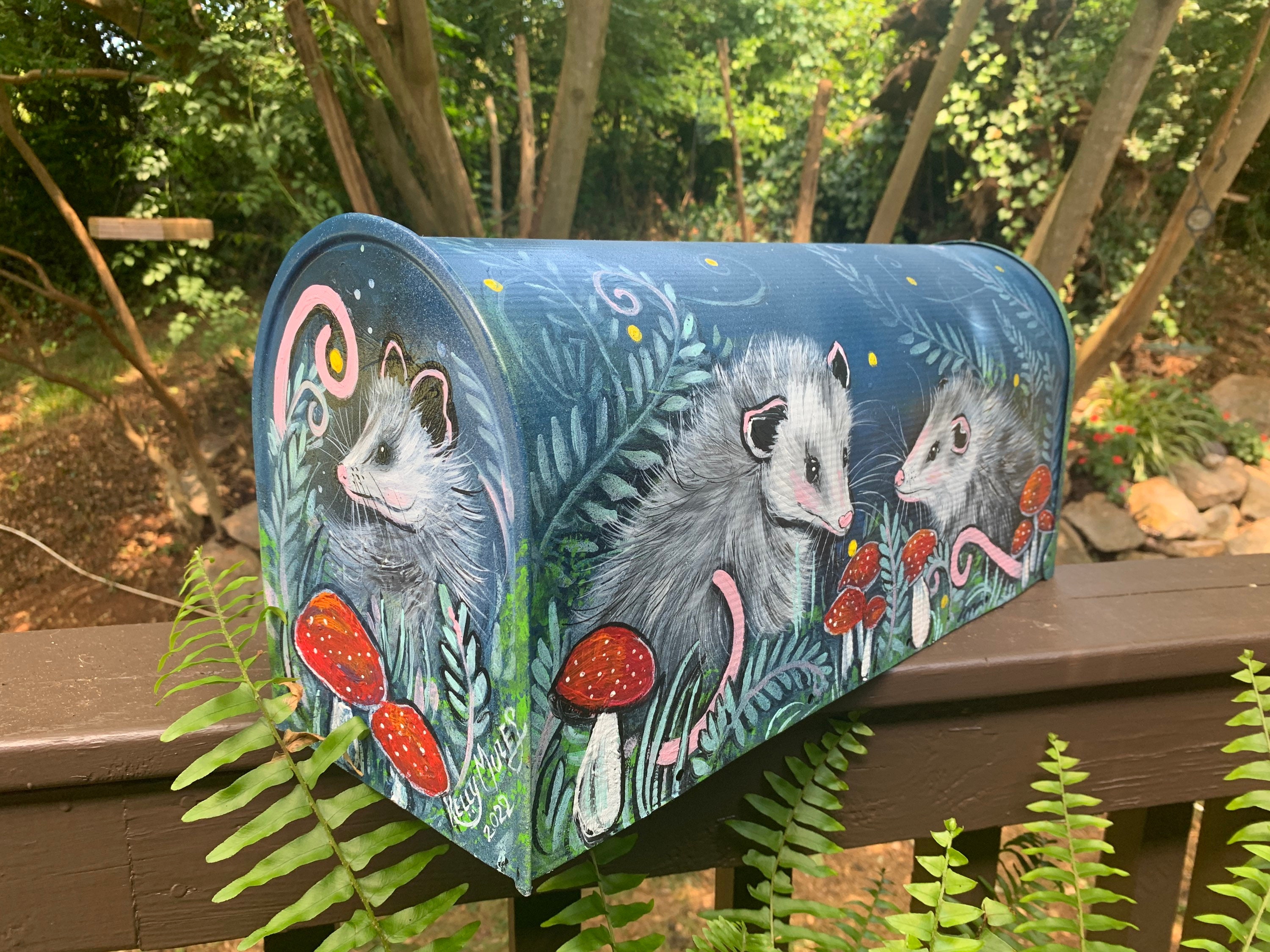 Boîte aux lettres opossum