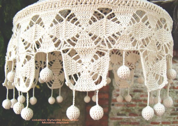 Napperon Rectangulaire Crocheté Main – Chouette Sylvette – Artisanat Français