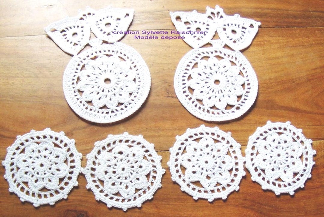 BRISE BISE CROCHET D'ART ARTISANAT FRANCAIS CREATION S RAISONNIER SUR MESURES