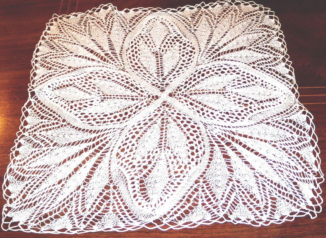 NAPPERONS CROCHET Main 2 Chouetes S . Raisonnier Artisanat