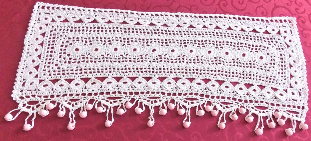 Rideau Brise-bise Fait Main En Crochet – Création Artisanale Française Sur Mesure Blanc