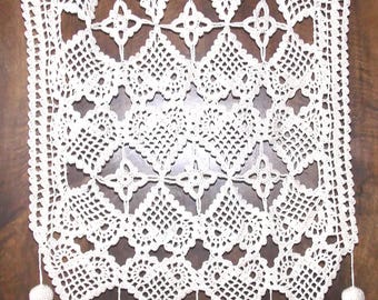 Rideau Sur Mesure Français – Crinolines Et Pomponettes, Coton, Fait Main Par S. Raisonnier
