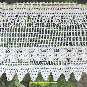 Hand-crocheted brisebise, French craftsmanship, Sylvette Raisonnier creation, Junon model, made to measure