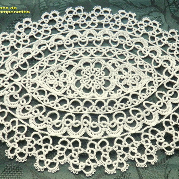 Oval Lace Doily Etsy