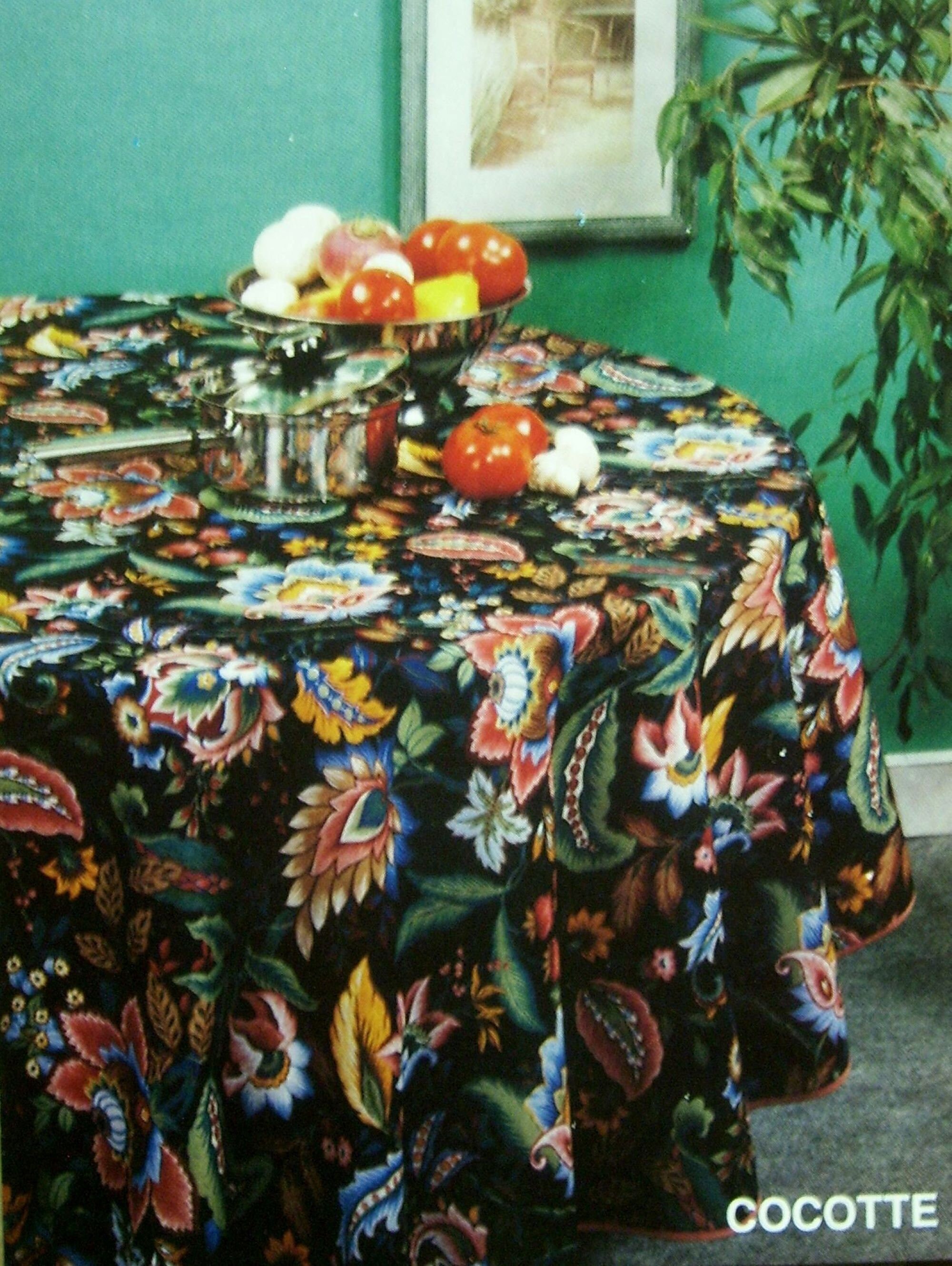 Nappe Imprimee Fleurie