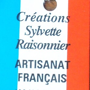 Breeze curtain, handmade crochet, French craftsmanship, creation by Sylvette Raisonnier, geisha style, made to measure or to order image 6