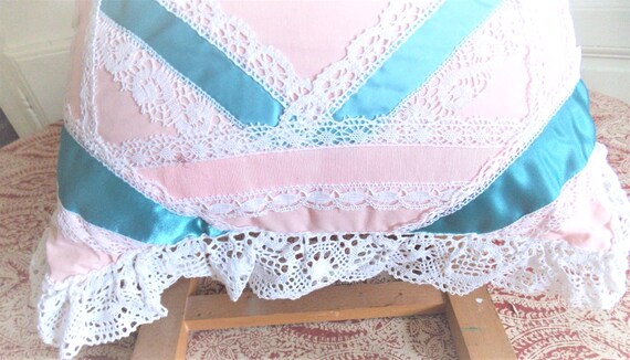 Coussin Artisanat Francais Creation S Raisonnier Crochet D'Art Et