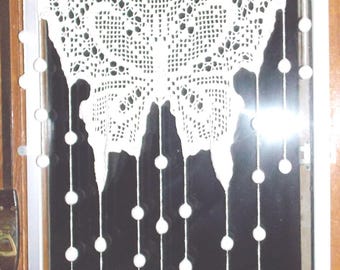 RIDEAU CROCHET ARTISANAT FRANCAIS CREATION S.RAISONNIER sur mesures - eBay