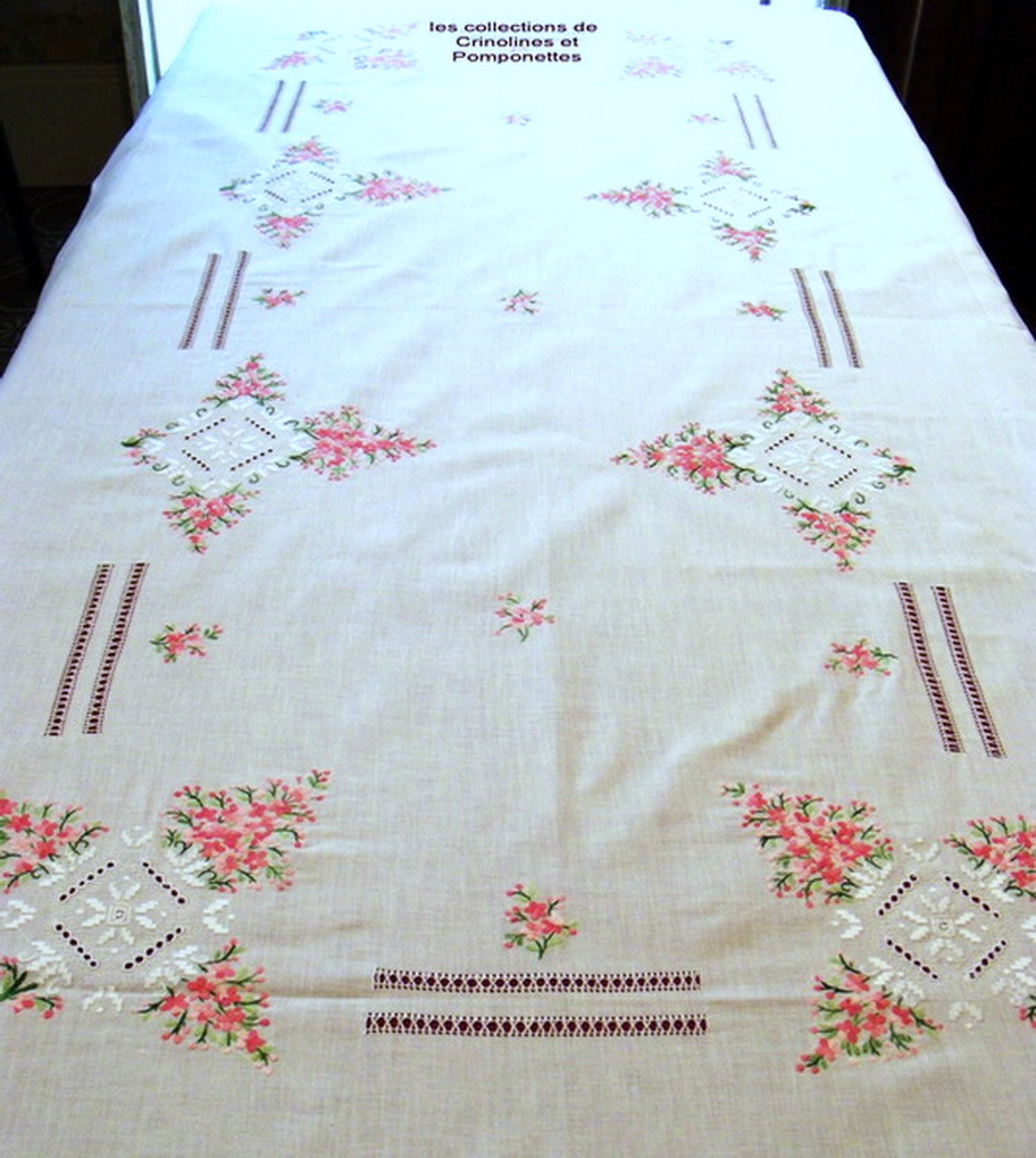 Nappe Service Table Avec