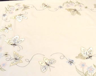 Nappe polyester, nappe entretien facile, nappe de salon | Becquet