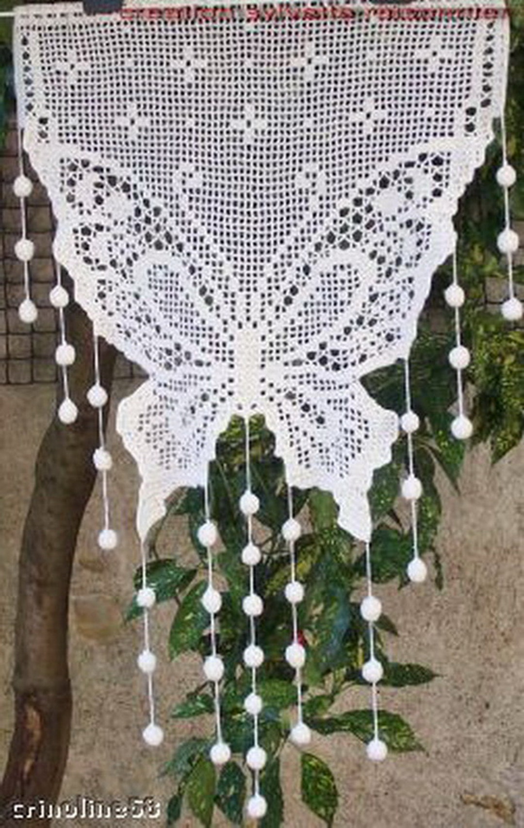 PONCHO CROCHET FAIT Main Creation Sylvette Raisonnier Artisanat Francais EUR 52,00 - FR