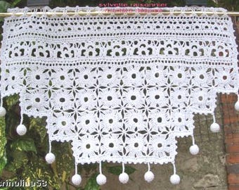 BRISE BISE CROCHET MAIN Creazione artigianale francese Mosaico personalizzato Sylvette Raisonnier