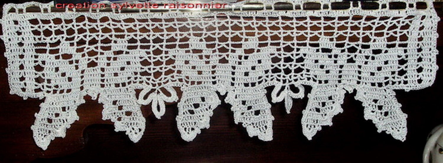 Brise Bise Crochet Fait Main Artisanat Français Création Sylvette Raisonnier Papillon