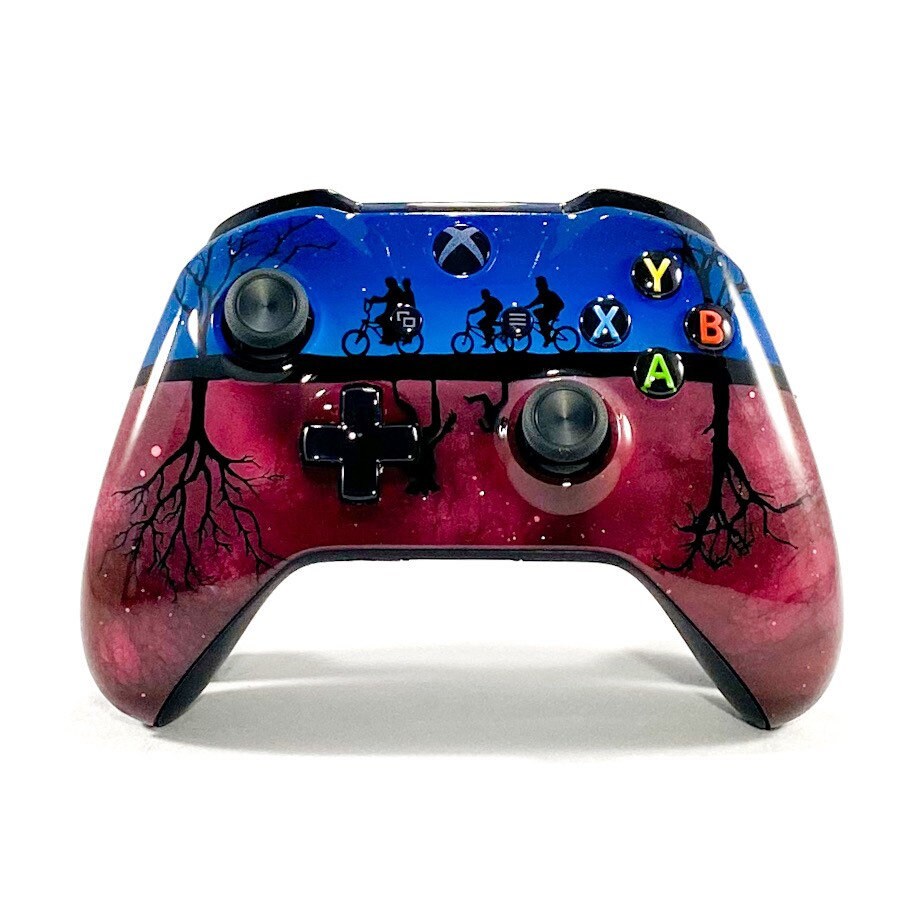Custom Controller The Upside Down Stranger Things Inspired Etsy
