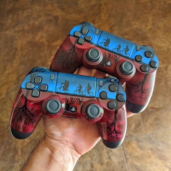 Custom Controller the Upside Down Stranger Things Inspired Etsy