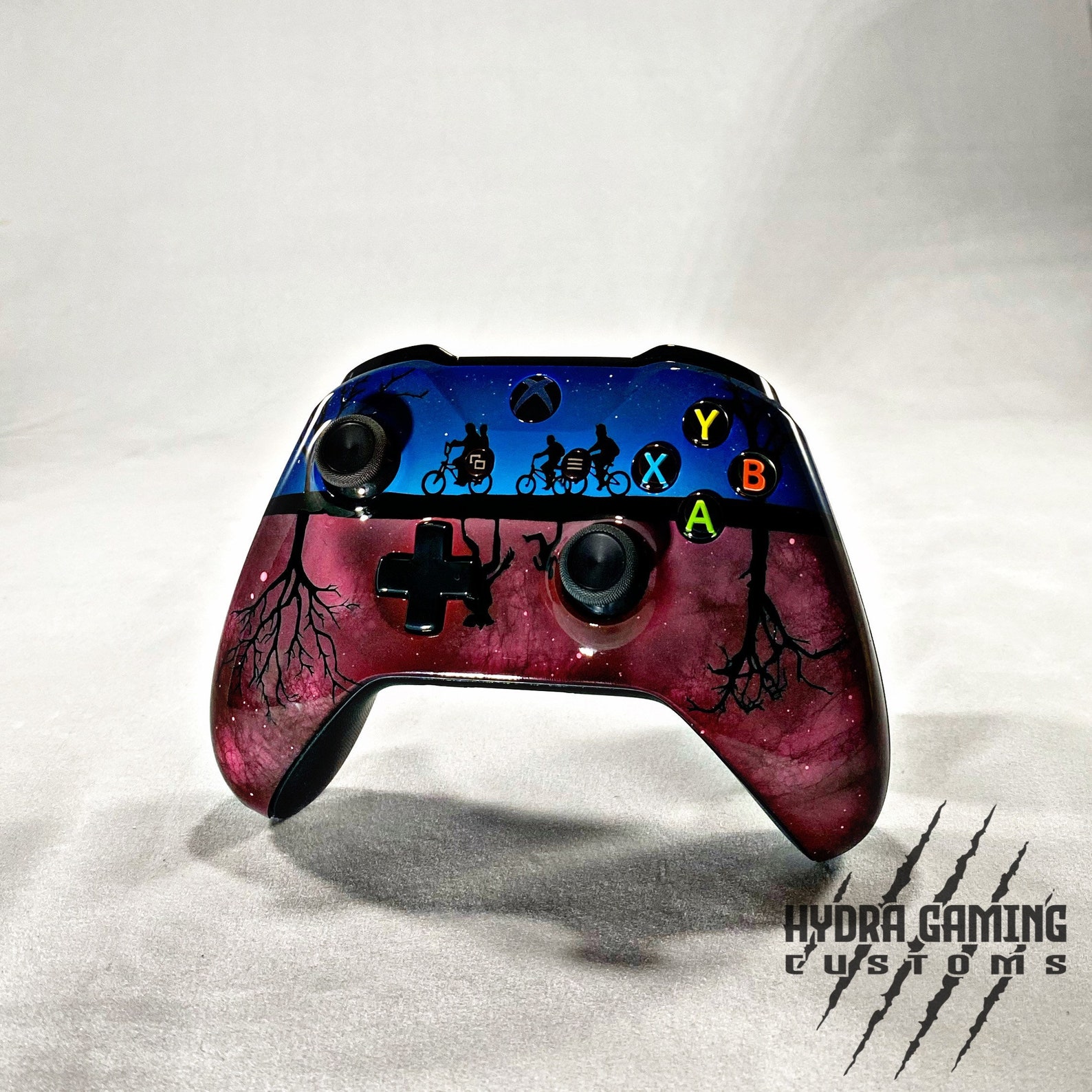 Custom Controller the Upside Down Stranger Things Inspired Etsy