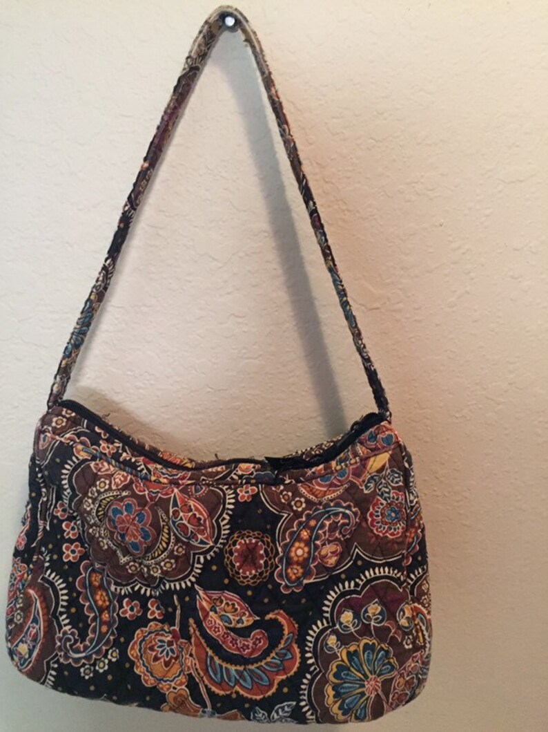 Vintage Vera Bradley Kensington pattern shoulder bag | Etsy