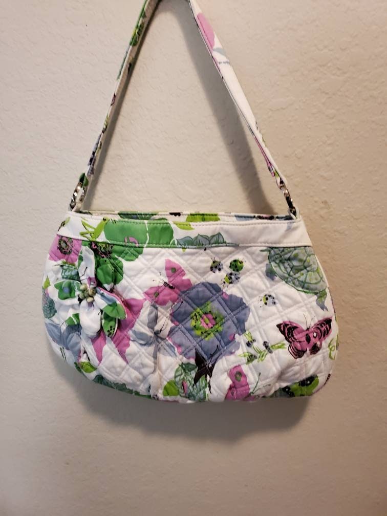 vera bradley floral purse