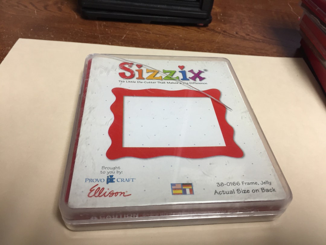 Sizzix Frame Sizzix Cutting Die Frame Jelly 38-0166 - Etsy
