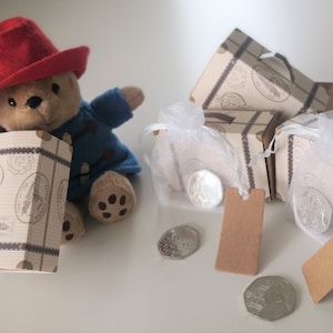 Oso Paddington - Juego de 2 monedas NUEVAS - "Torre de Londres" y "San Pablo" - Idea de regalo para niños