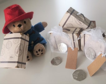 Paddington Bear - Set of 2 NEW Coins - &quot;Tower of London&quot; & &quot;St Paul&#39;s&quot; - Children Gift idea