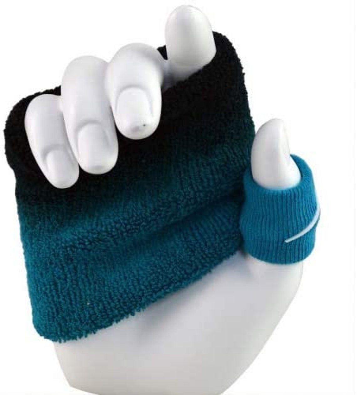 NIKE Set of 2 Vintage Sport Wristbands Finger Sleeve Etsy