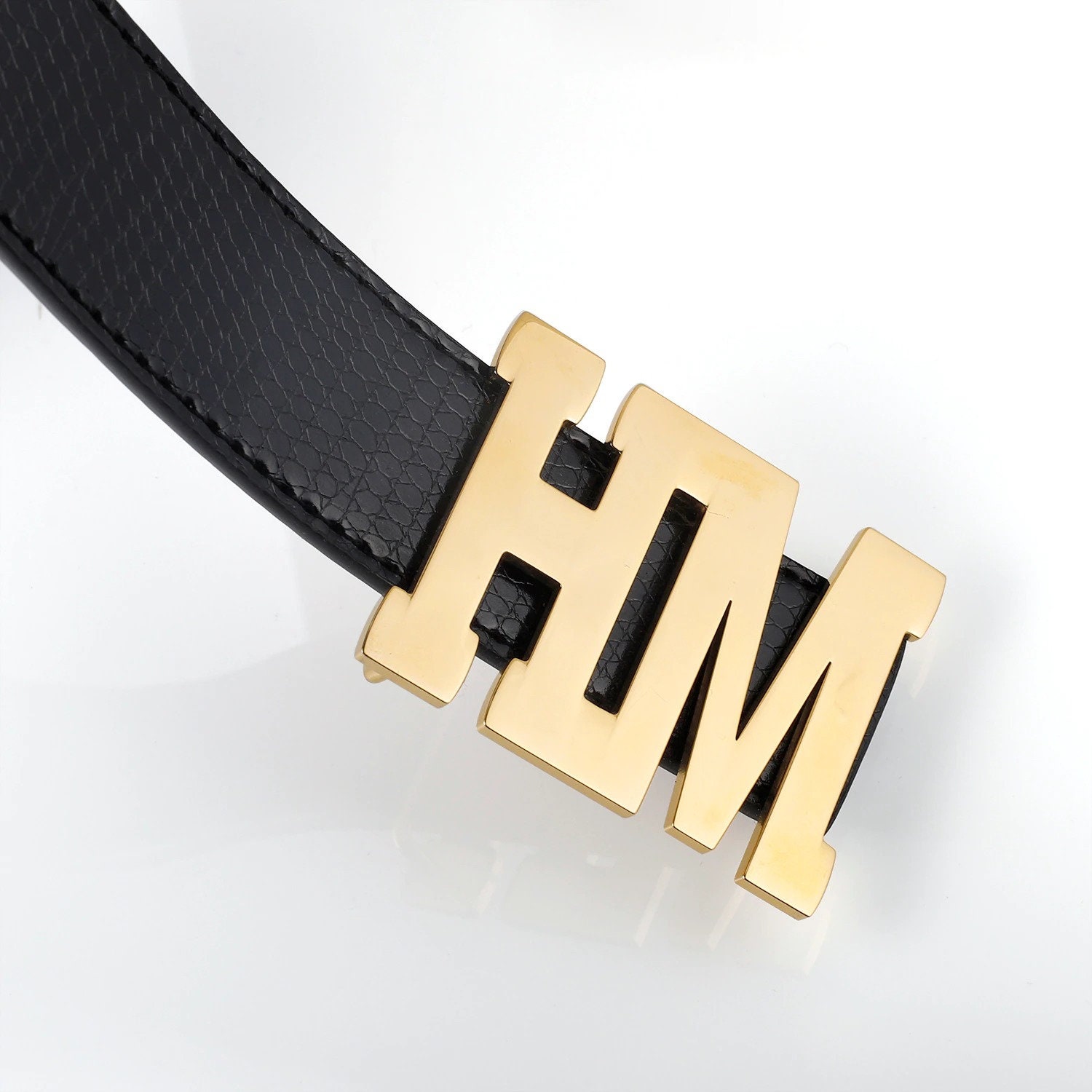 de cinturón de 2 letras por Beceff® - Etsy España