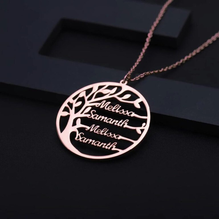 Family Tree Necklace by Beceff® Tree of 