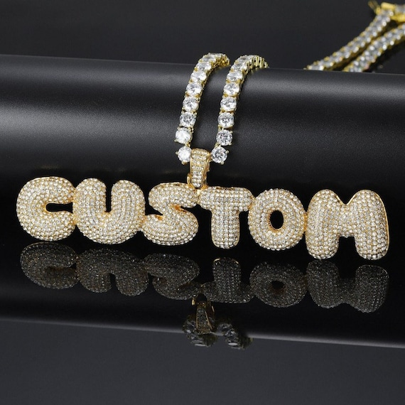 Chain with shop bubble letters