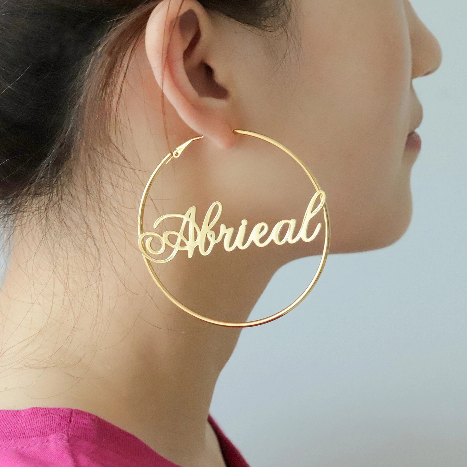 Round earrings name deals