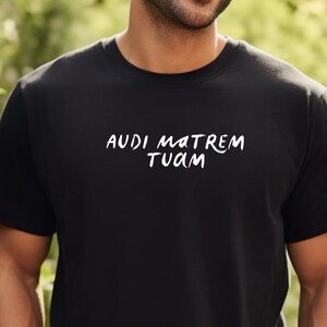 Listen to Your Mother, Catholic shirt, Funny Catholic Shirt, Catholic Gift Women, Catholic Mens Shirt, Catholic Dad Mom, Our Lady Crewneck