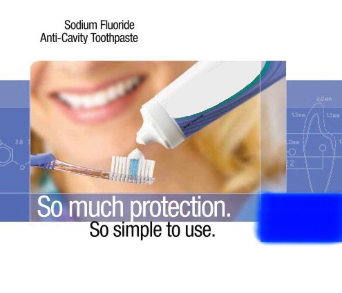 Sodium Fluoride ToothPaste 1.1 Professional Dental Strength Etsy