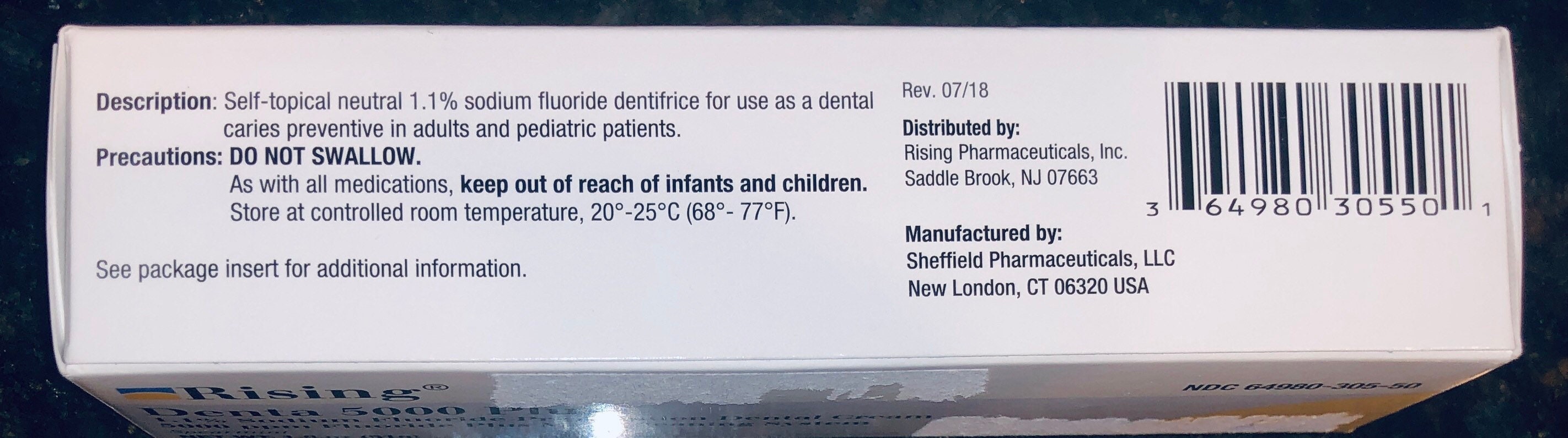 Sodium Fluoride ToothPaste 1.1 Professional Dental Strength Etsy