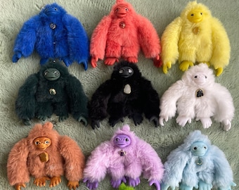 ヴィンテージ キプリング ゴリラ ぬいぐるみ キーチェーン 1990